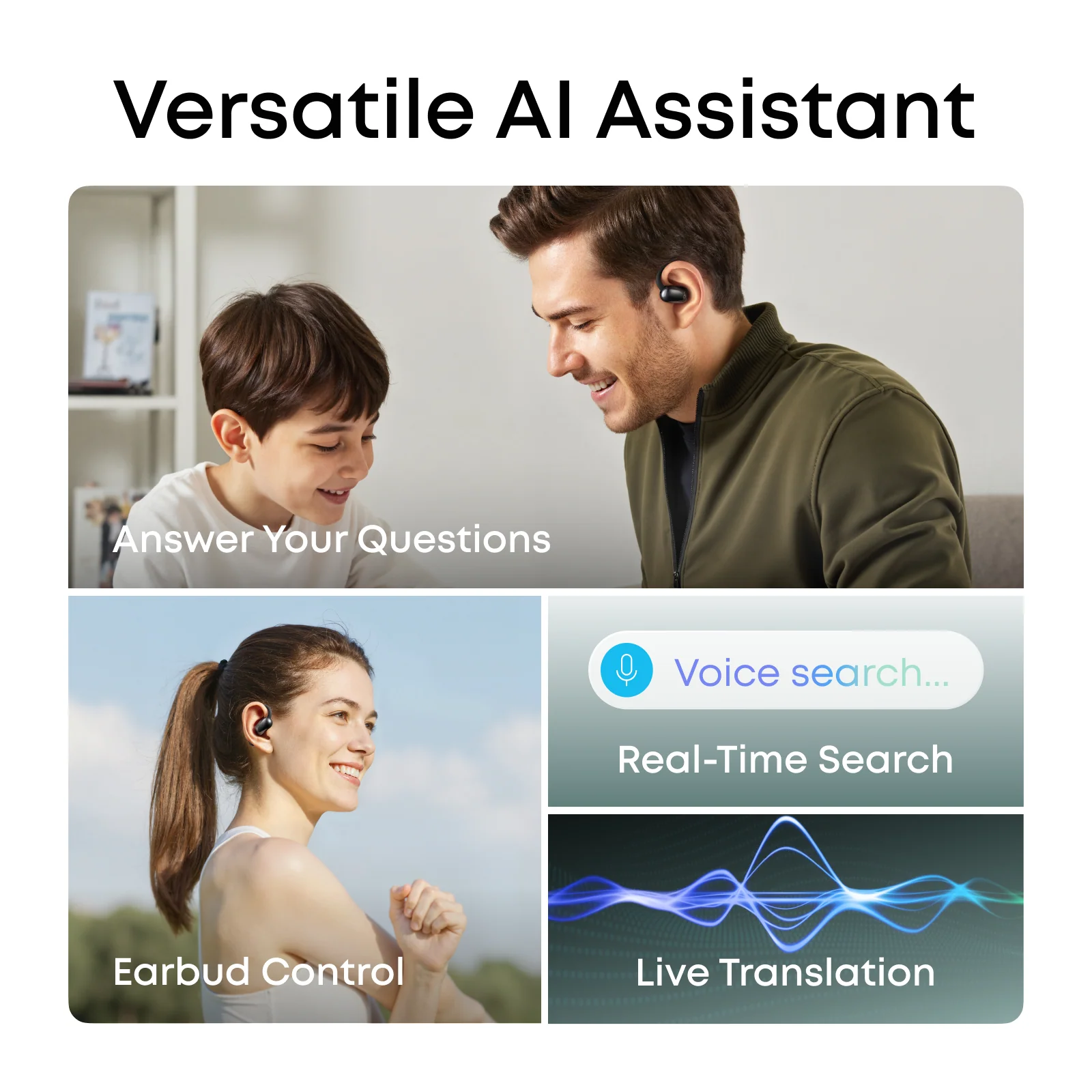 soundcore AeroFit 2 AI Assistant | AI Translation for a Connected World - Image 4