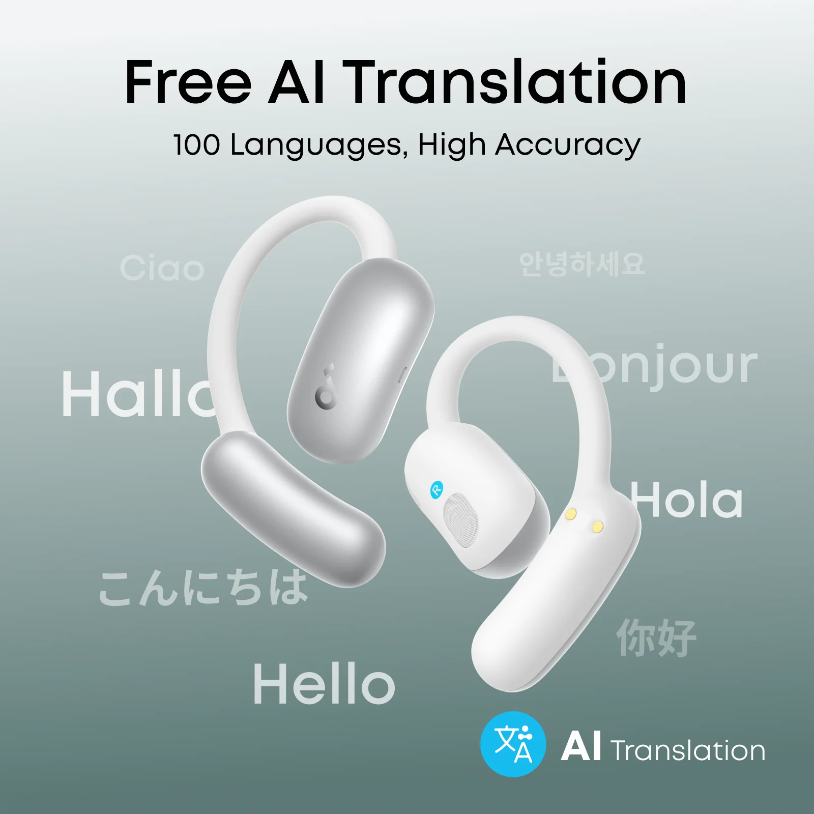 soundcore AeroFit 2 AI Assistant | AI Translation for a Connected World - Image 8