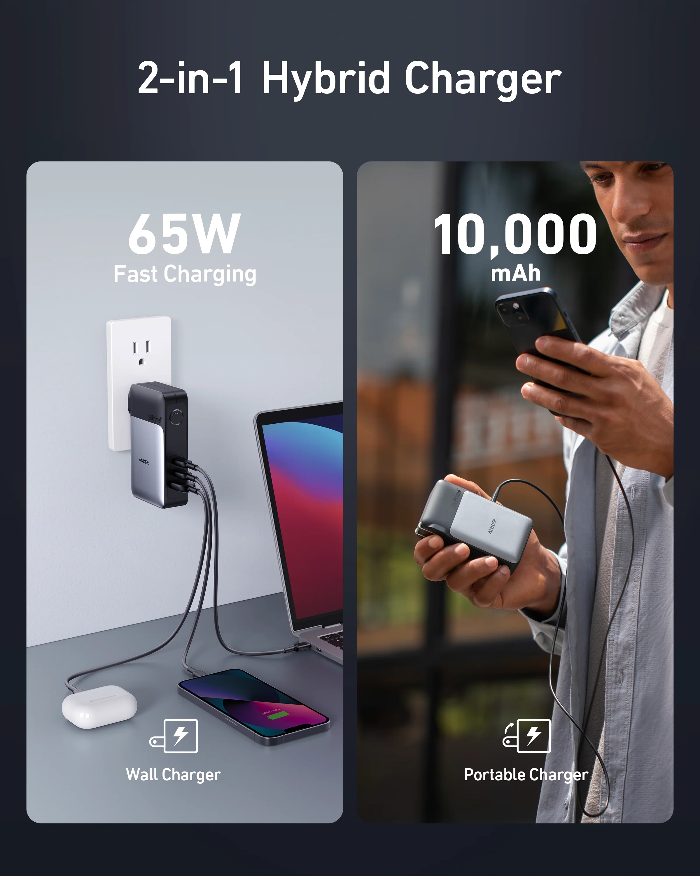 Anker <b>733</b> Power Bank (GaNPrime PowerCore 65W) - Image 3