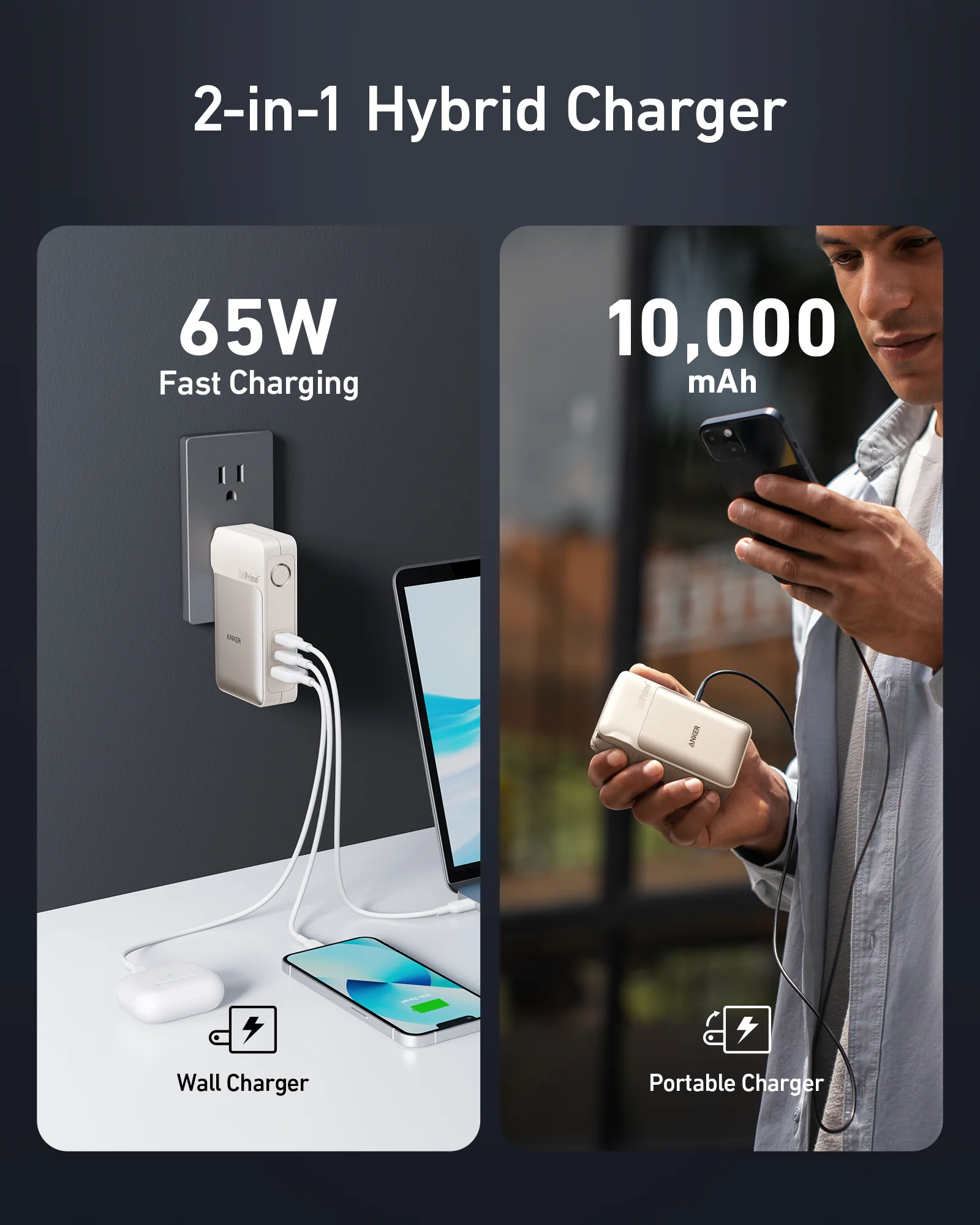 Anker <b>733</b> Power Bank (GaNPrime PowerCore 65W) - Image 9
