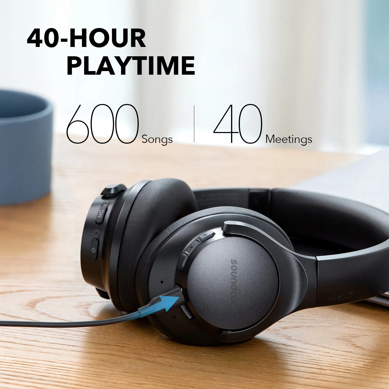 Life Q20+ | ANC Headphones with Hi-Res Audio - Image 7