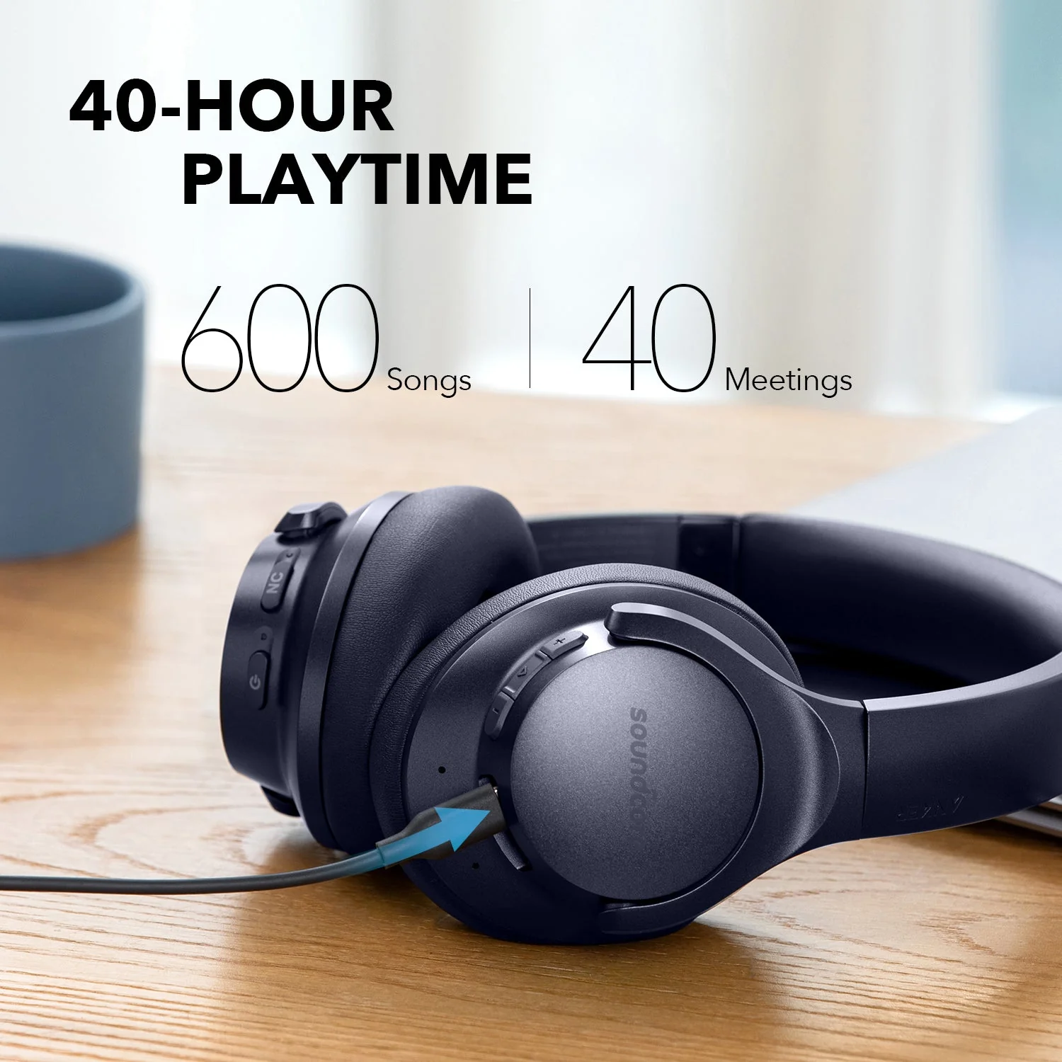 Life Q20+ | ANC Headphones with Hi-Res Audio - Image 5