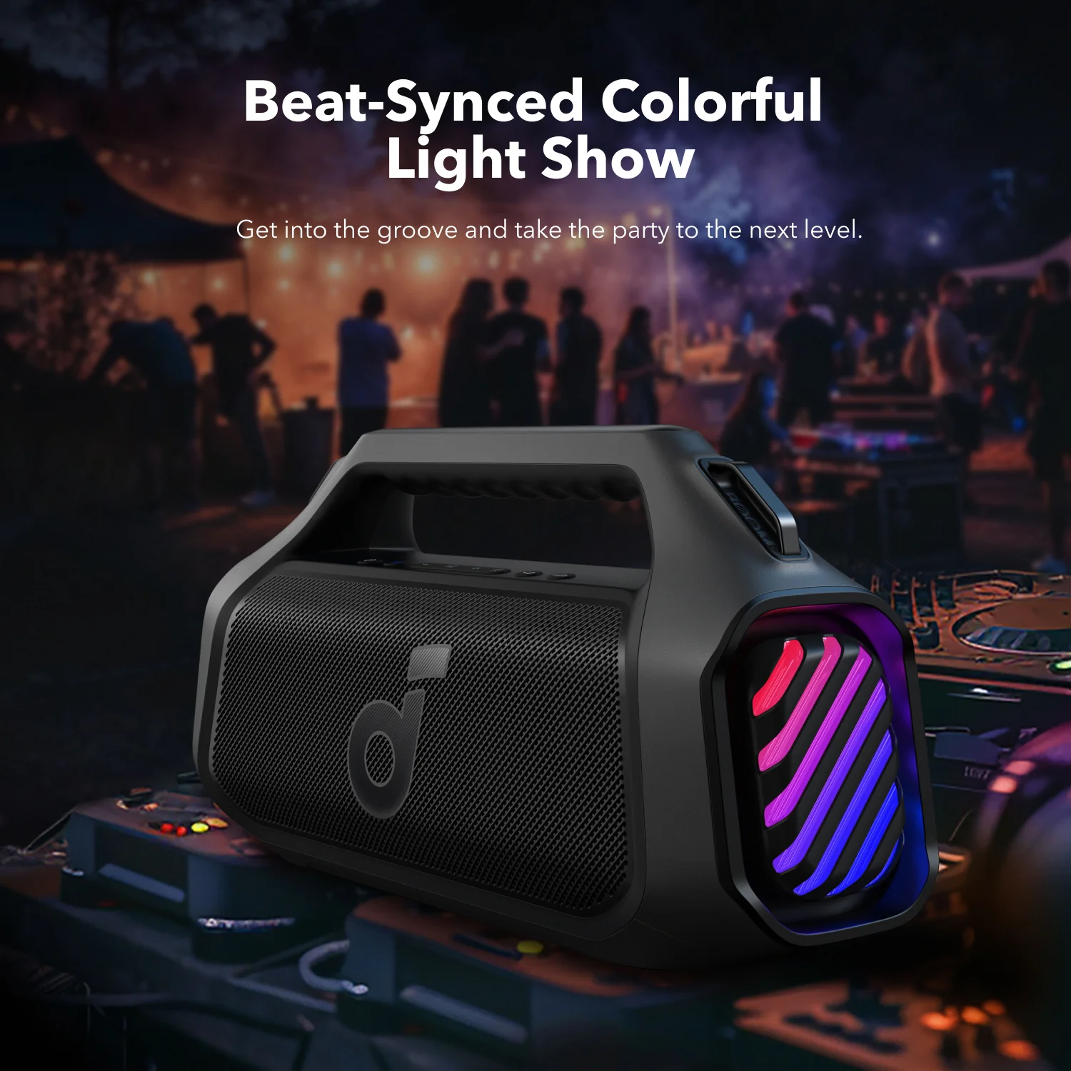 soundcore Boom 2 Plus Powerful Outdoor Bass Bluetooth Speaker - Image 5