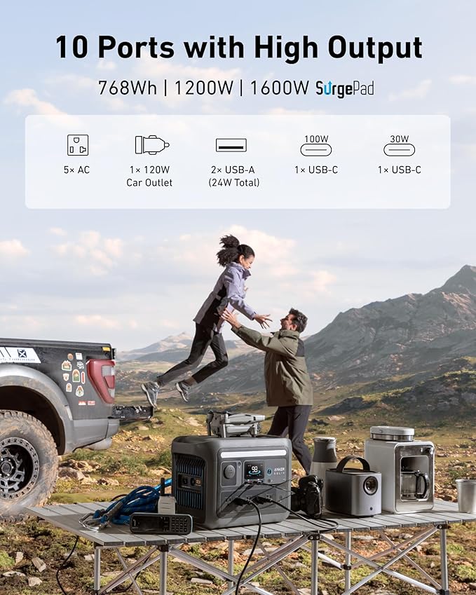 Anker SOLIX C800 Power Station - Image 2