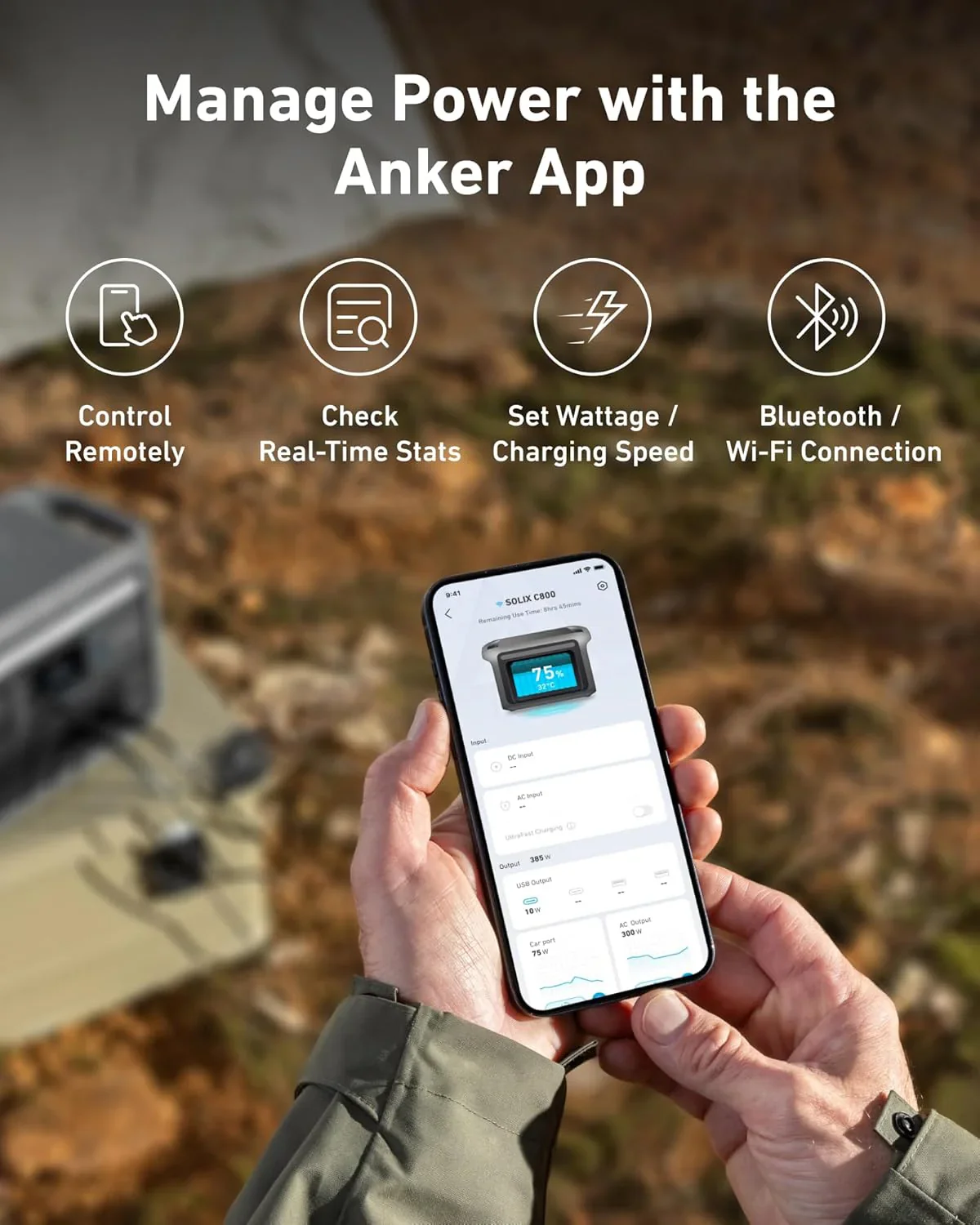 Anker SOLIX C800 Power Station - Image 7