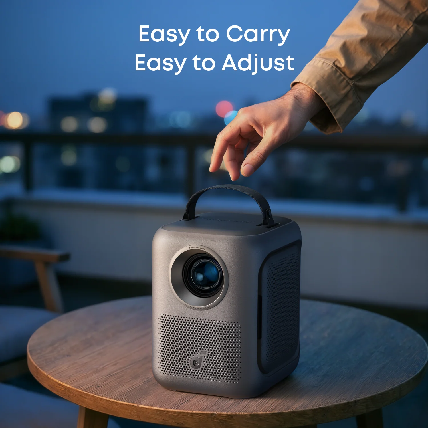 soundcore Nebula P1i | World's First Smart Portable Projector with Flippable Speakers - Image 12