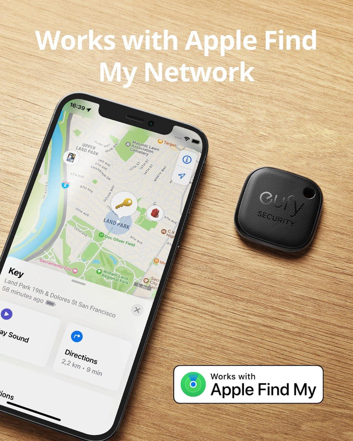 eufy Security by Anker Smart Tracker Link, Android not Supported, Works with Apple Find My (iOS only), Key Finder, Bluetooth Tracker for Earbuds and Luggage, Phone Finder, Water Resistant Button Device-TTS - Image 7