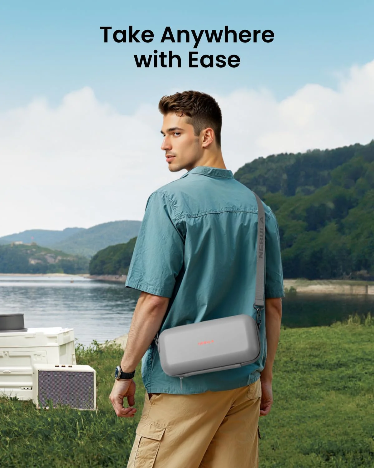 soundcore Nebula Capsule Air Official All-in-One Travel Case - Image 4