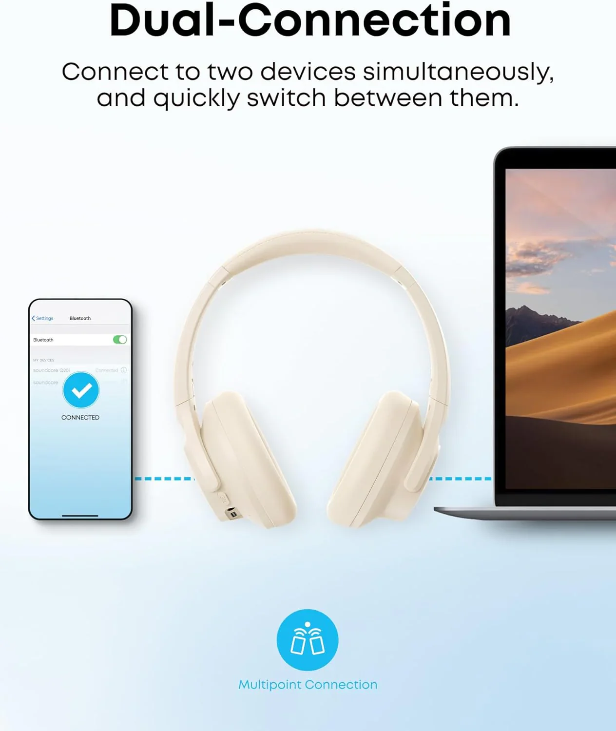 Q20i | Hybrid Active Noise Cancelling Headphones - Image 16