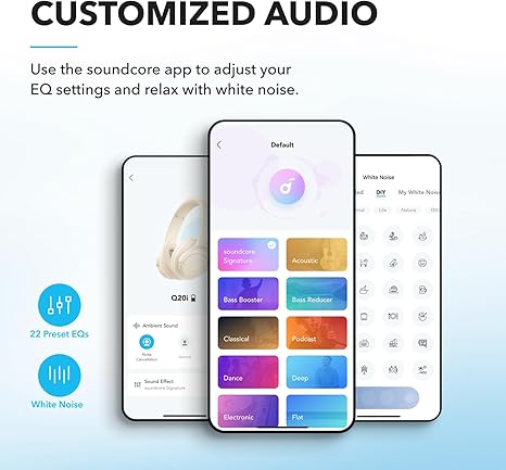 Q20i | Hybrid Active Noise Cancelling Headphones - Image 18