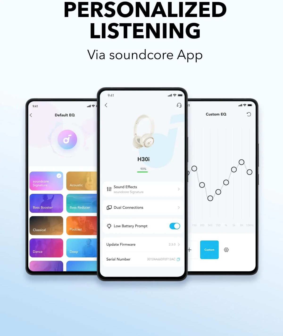soundcore H30i Wireless On-Ear Headphones - Image 9