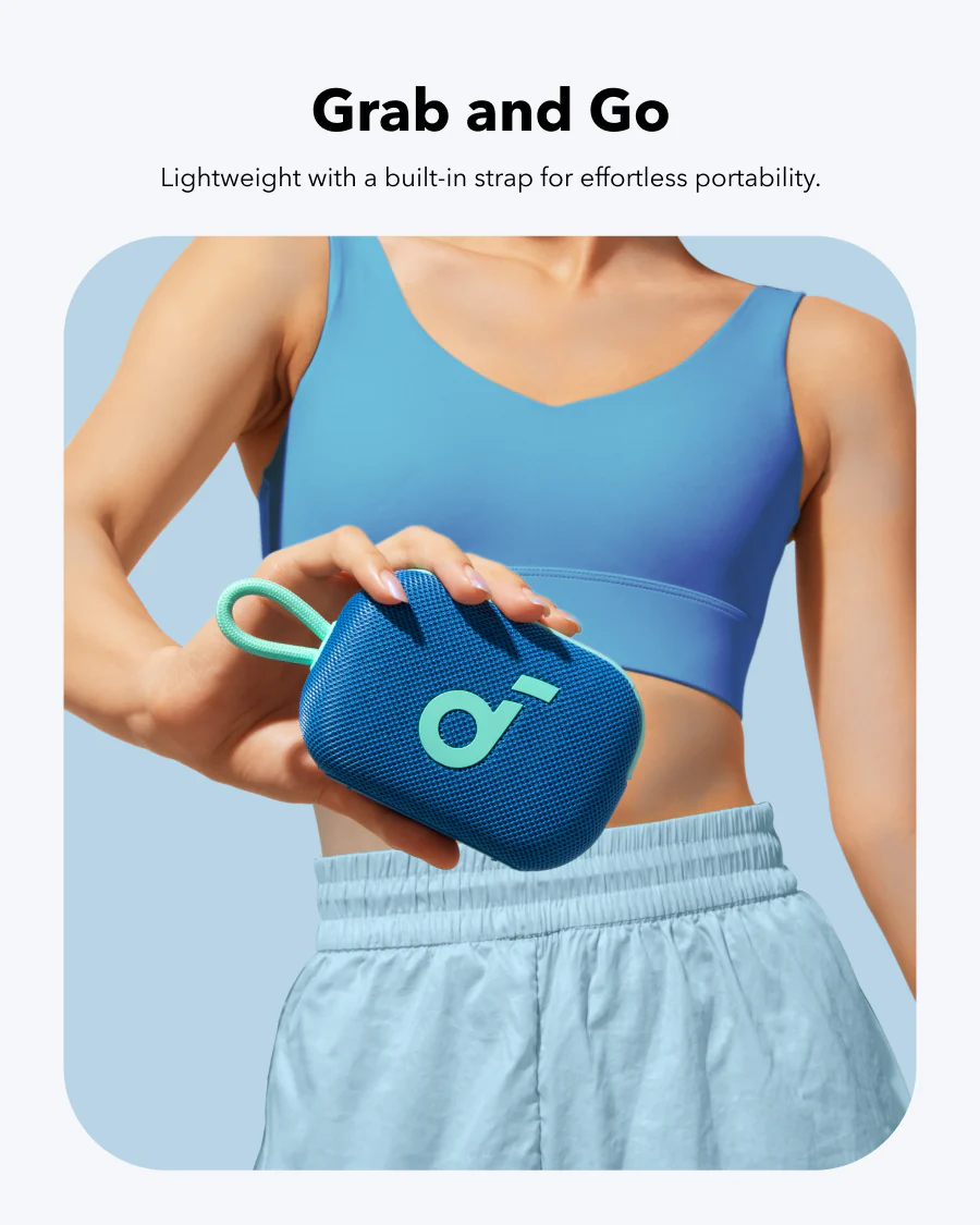 soundcore Select 4 Go Bluetooth Shower Speaker by Anker (Refurbished) - Image 12