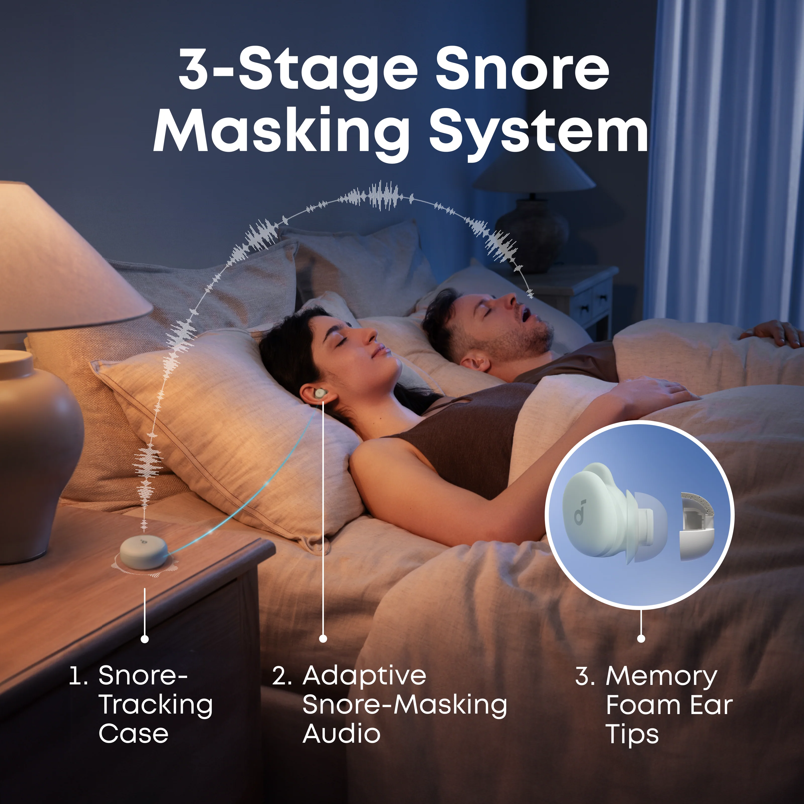 Sleep A30 | The World's First Smart ANC Sleep Earbuds - Image 11