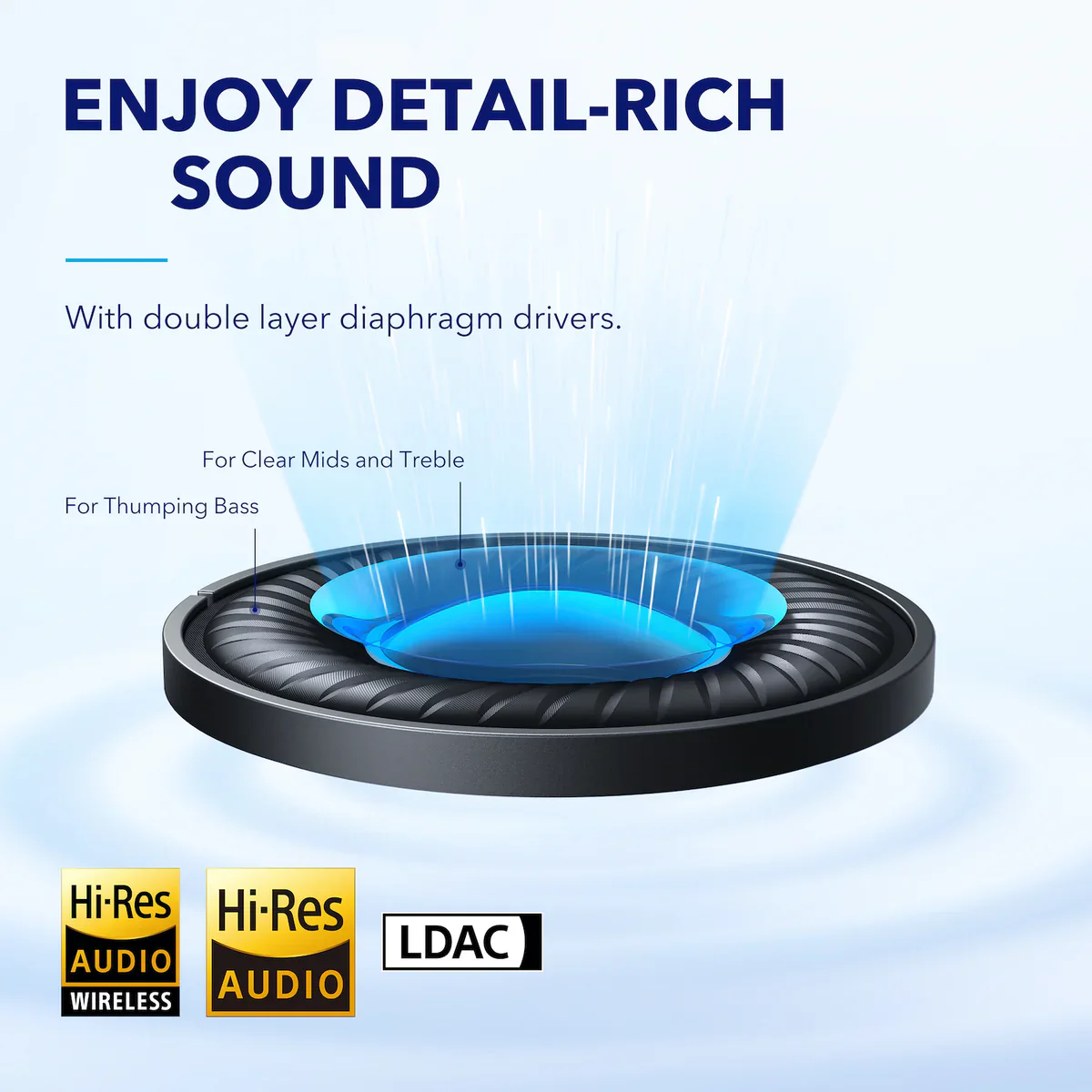 soundcore Space Q45 | Long-Lasting Noise Cancelling Headphones - Image 13