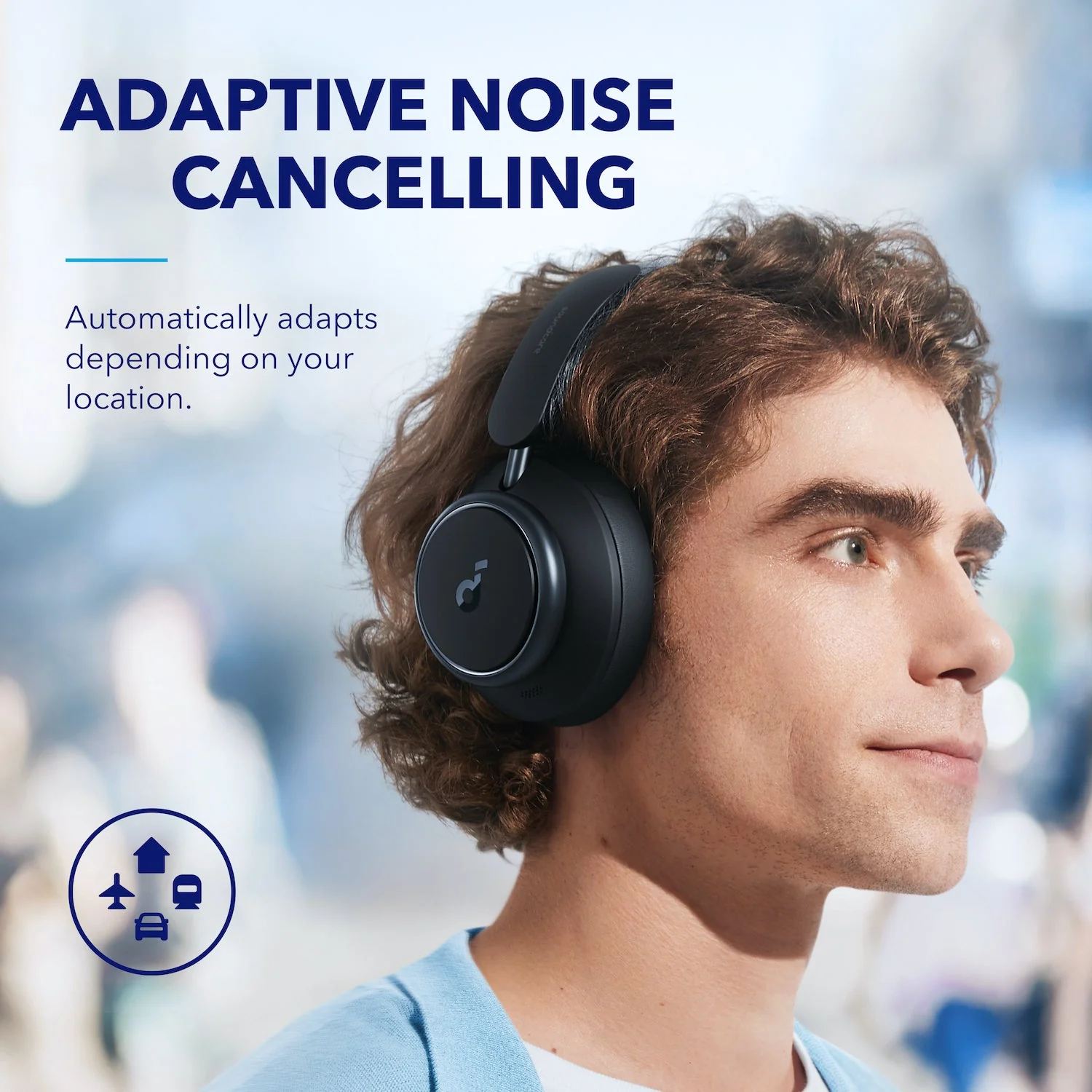 Space Q45 | Long-Lasting Noise Cancelling Headphones - TTS - Image 4